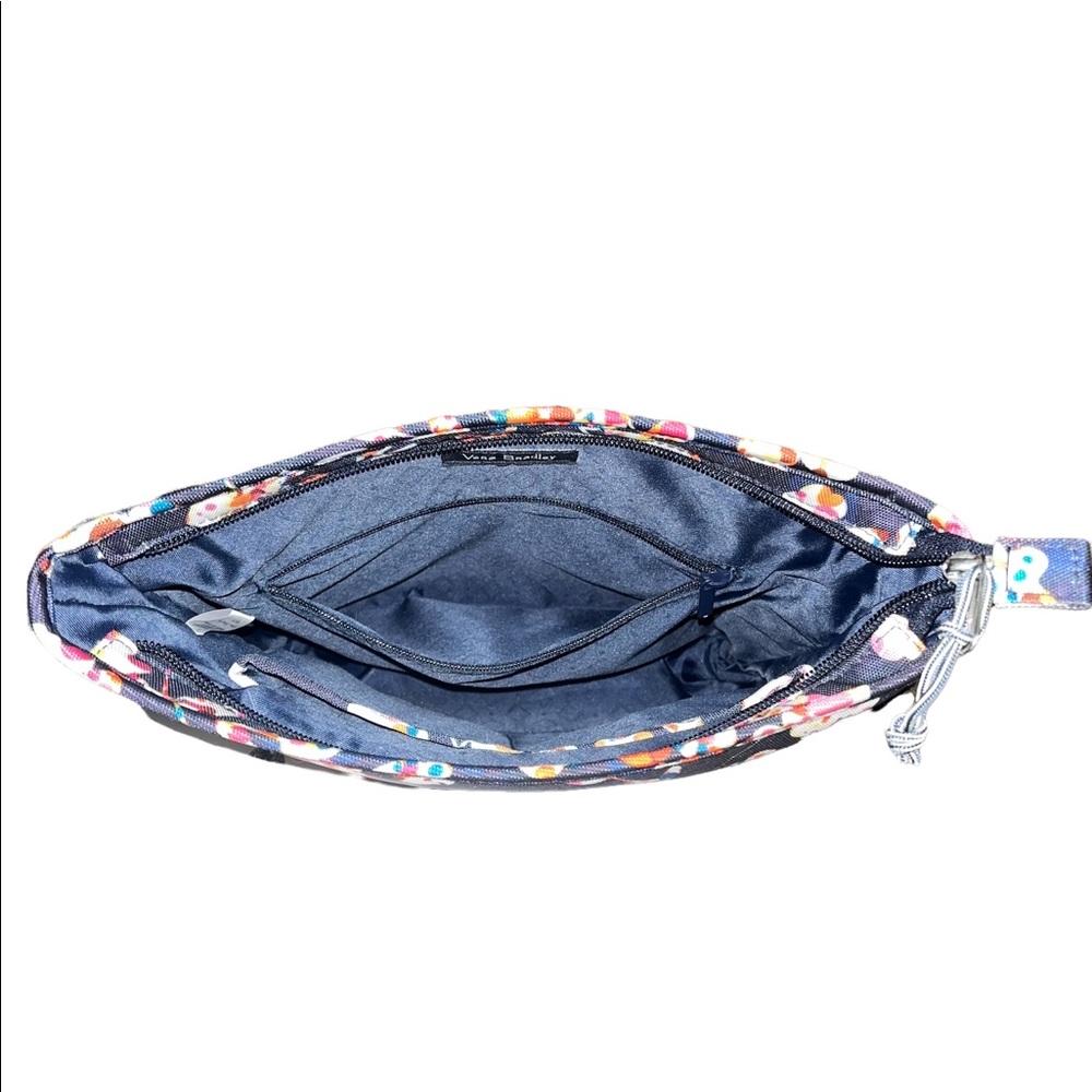 Vera Bradley Navy Blue Floral Crossbody Bag - Picture 8 of 16